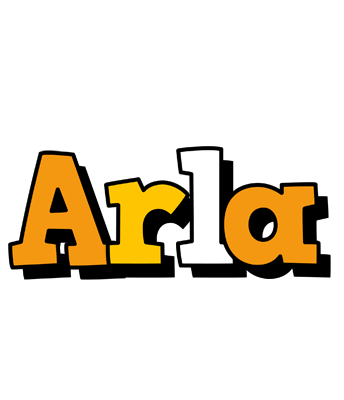 Arla cartoon logo