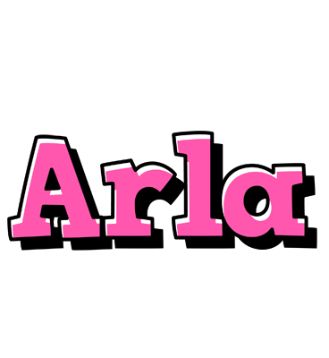 Arla girlish logo