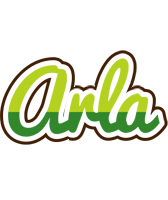 Arla golfing logo