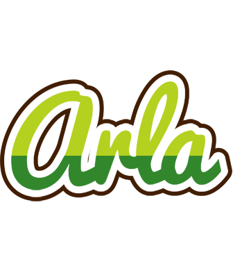 Arla golfing logo