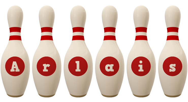 Arlais bowling-pin logo