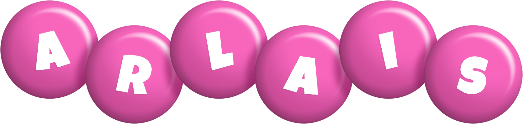 Arlais candy-pink logo