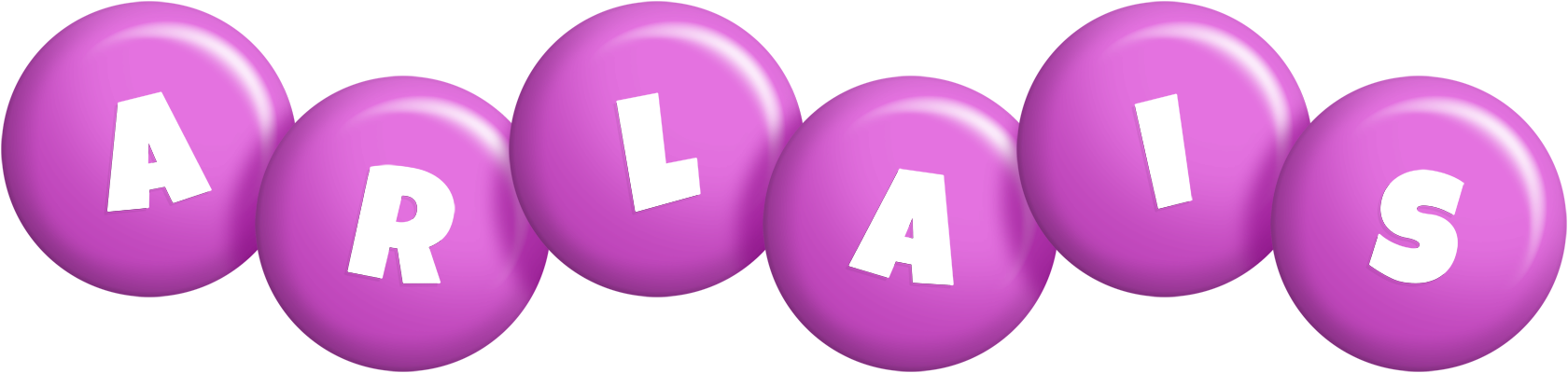 Arlais candy-purple logo