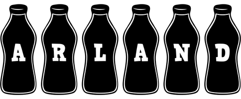 Arland bottle logo