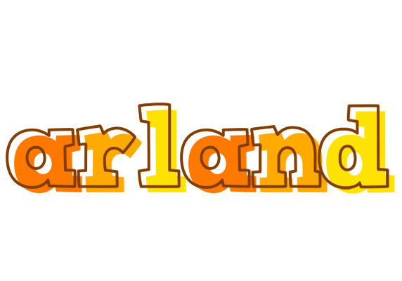 Arland desert logo
