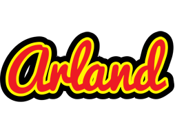 Arland fireman logo