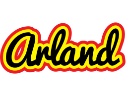 Arland flaming logo