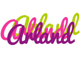 Arland flowers logo