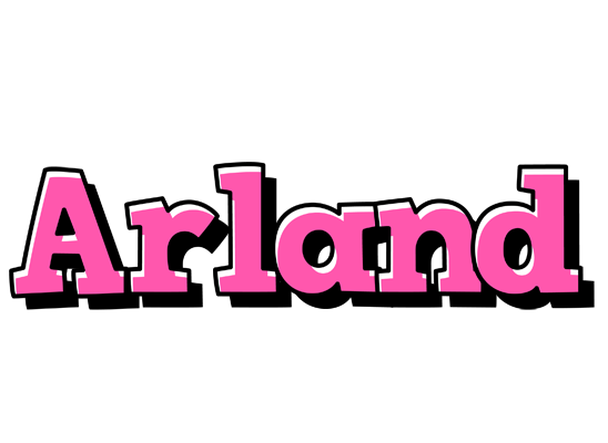 Arland girlish logo