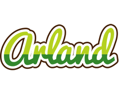 Arland golfing logo