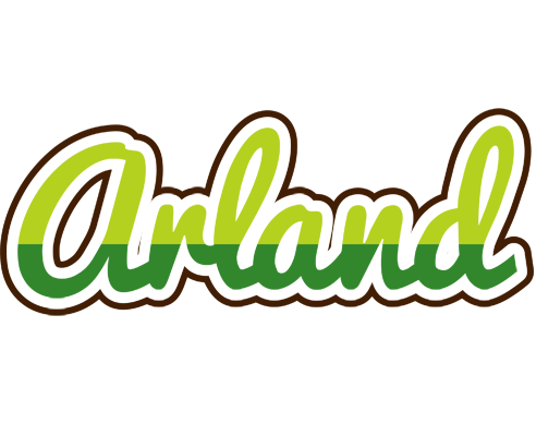 Arland golfing logo