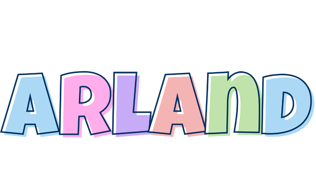 Arland pastel logo