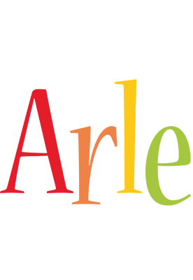 Arle birthday logo