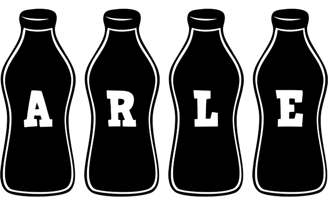 Arle bottle logo