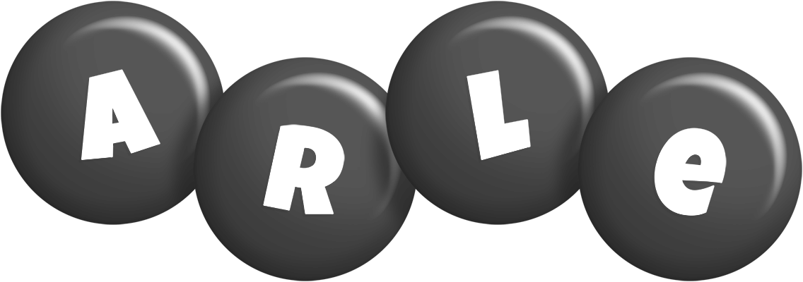 Arle candy-black logo