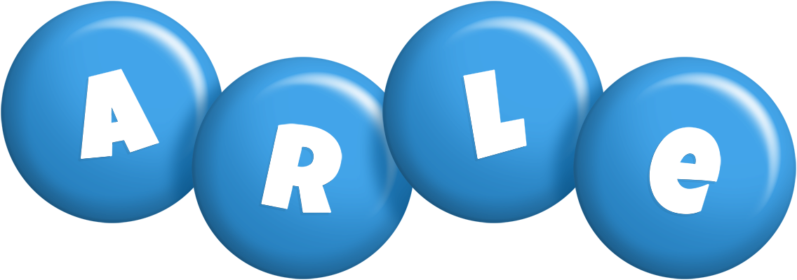 Arle candy-blue logo