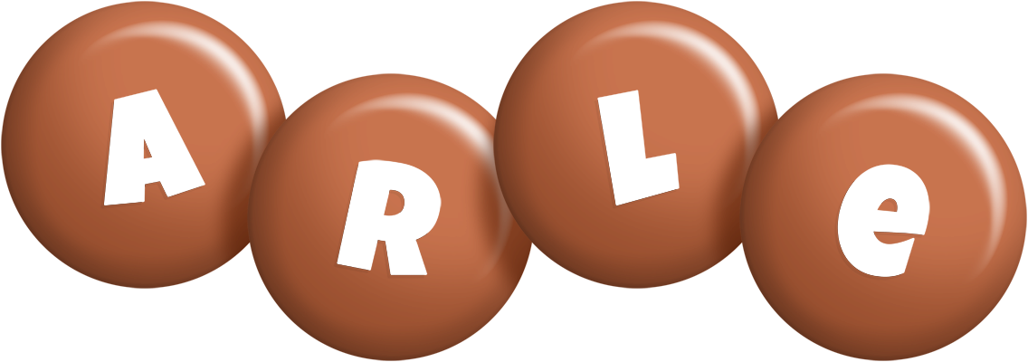 Arle candy-brown logo