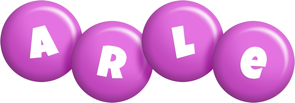 Arle candy-purple logo