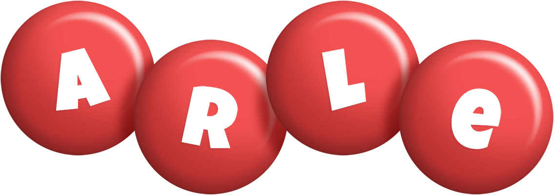 Arle candy-red logo
