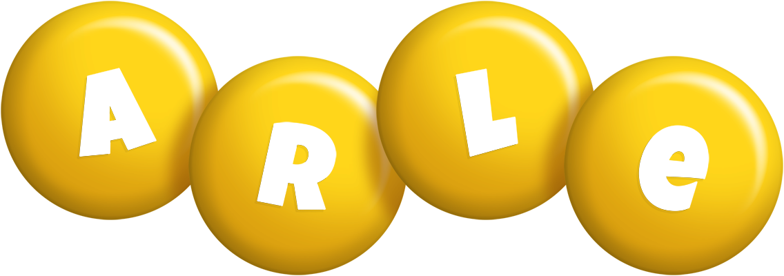 Arle candy-yellow logo