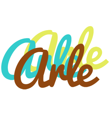 Arle cupcake logo