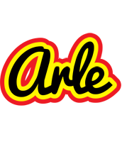 Arle flaming logo