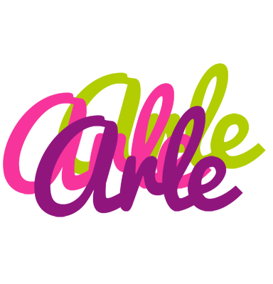 Arle flowers logo