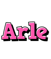 Arle girlish logo