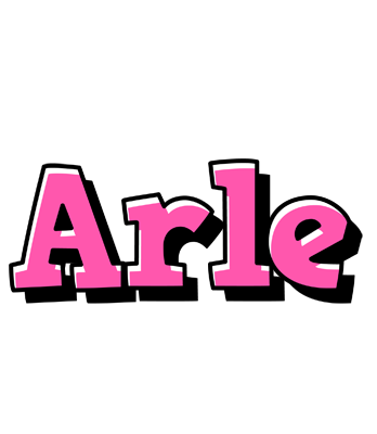 Arle girlish logo