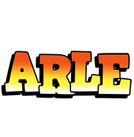 Arle sunset logo