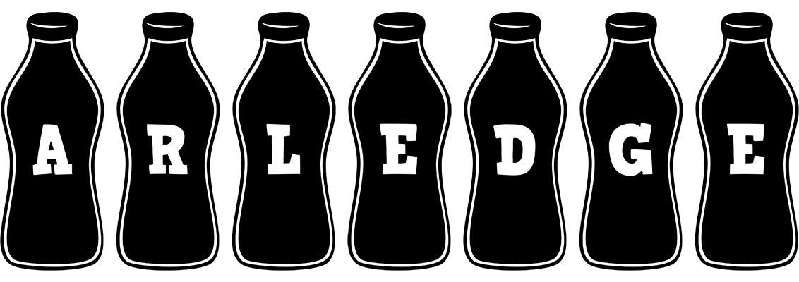 Arledge bottle logo