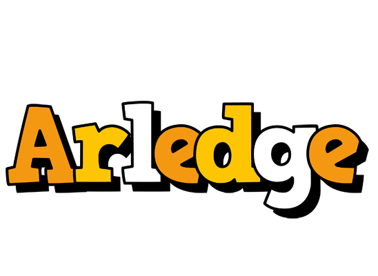 Arledge cartoon logo