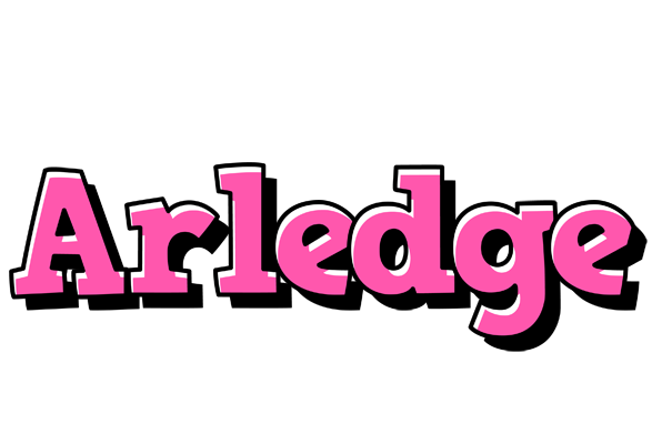 Arledge girlish logo