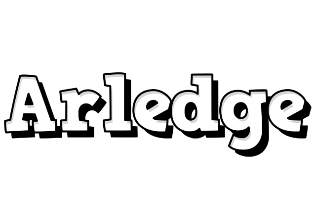 Arledge snowing logo