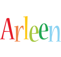 Arleen birthday logo