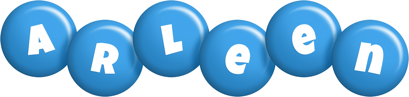 Arleen candy-blue logo