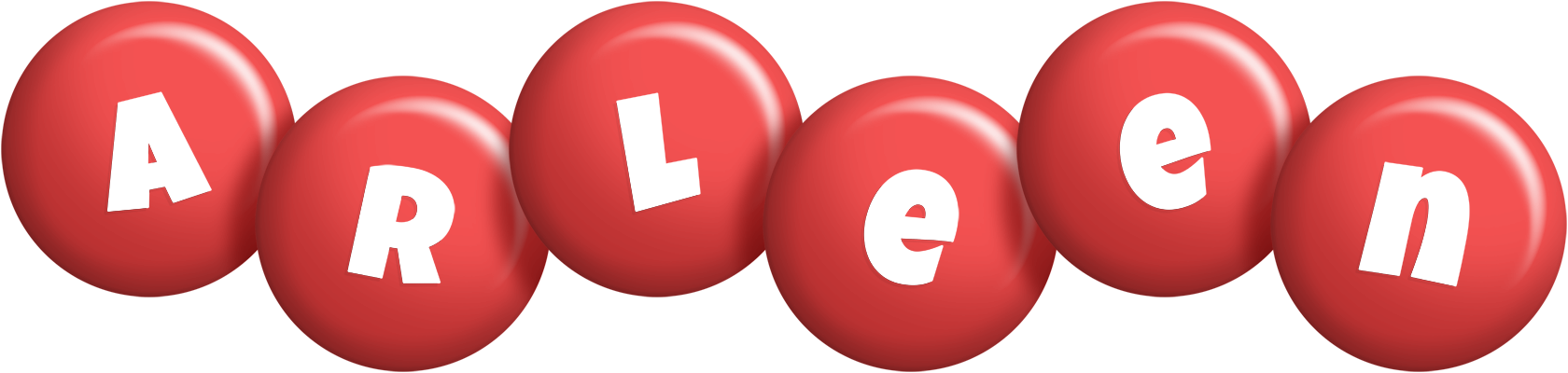 Arleen candy-red logo