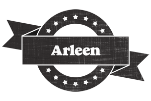 Arleen grunge logo