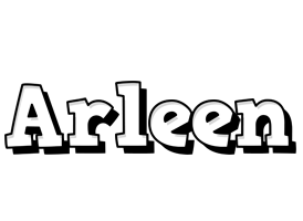 Arleen snowing logo