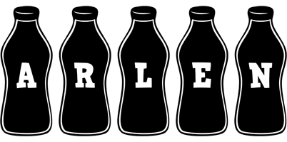 Arlen bottle logo