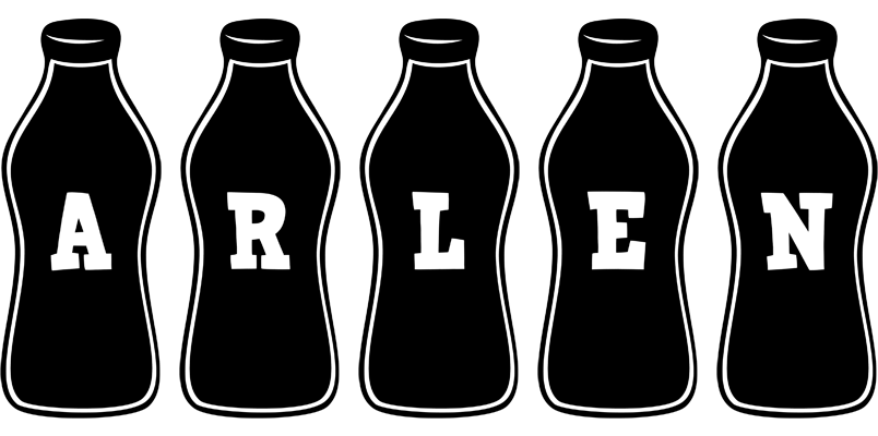 Arlen bottle logo