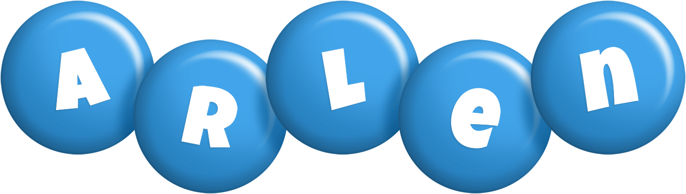 Arlen candy-blue logo