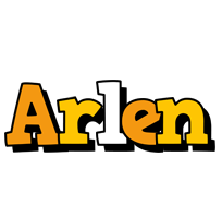 Arlen cartoon logo