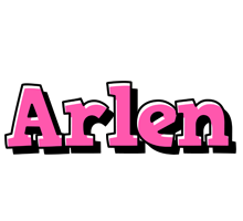 Arlen girlish logo