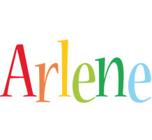 Arlene birthday logo