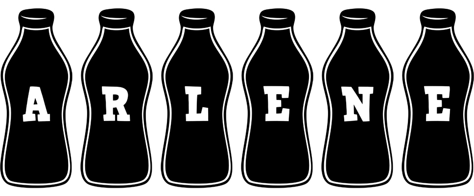 Arlene bottle logo