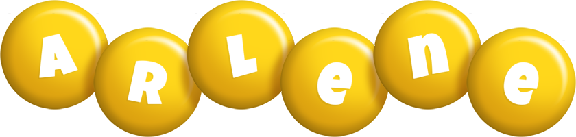 Arlene candy-yellow logo