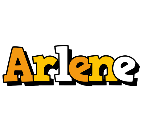 Arlene cartoon logo