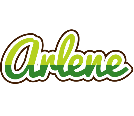 Arlene golfing logo