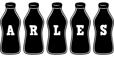 Arles bottle logo